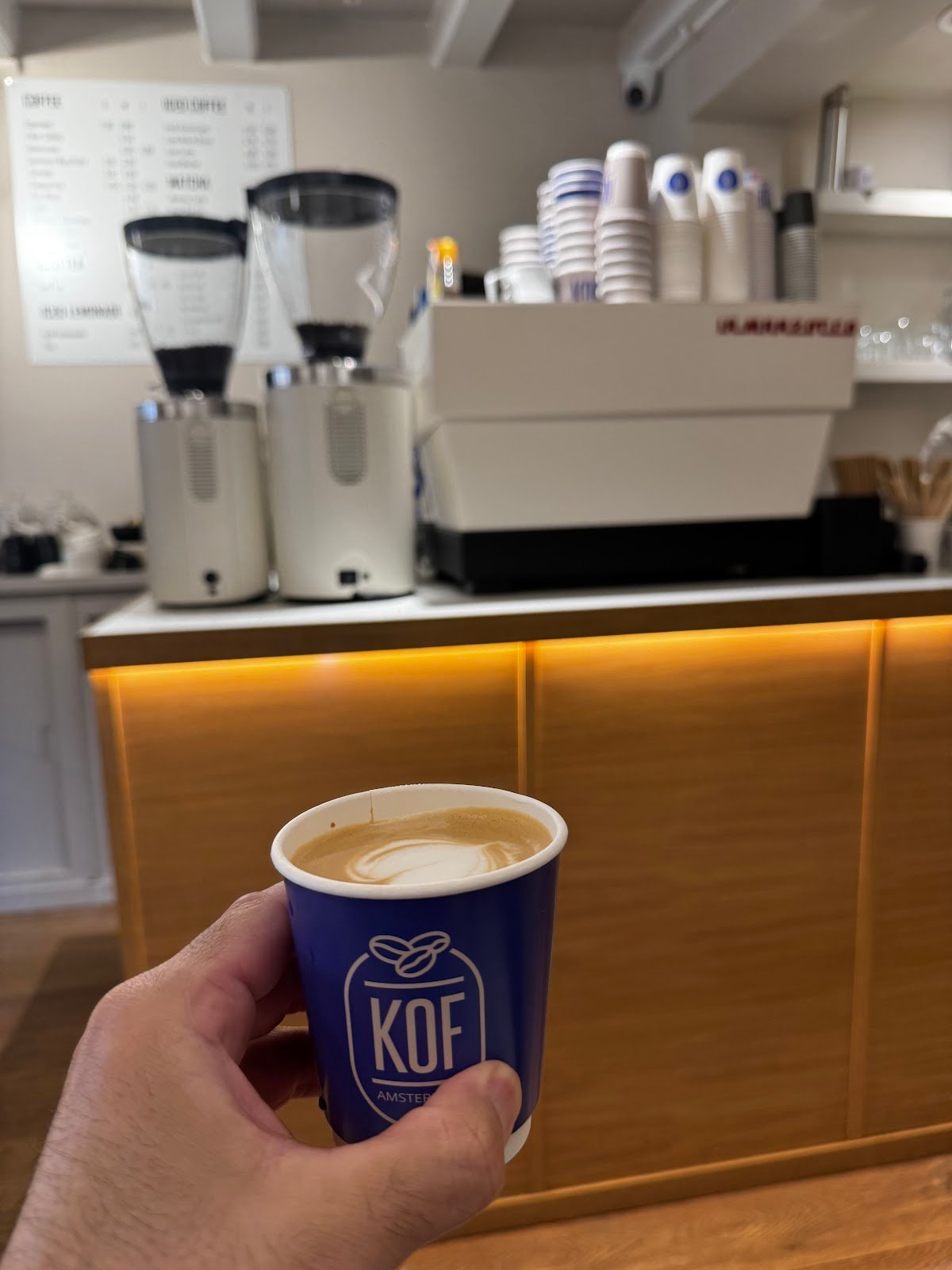 KOF Amsterdam Coffee Roasters specialty coffee shop in Amsterdam - photo 5