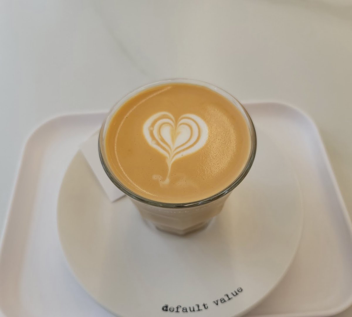 Coffee at default value, specialty coffee shop in Seoul
