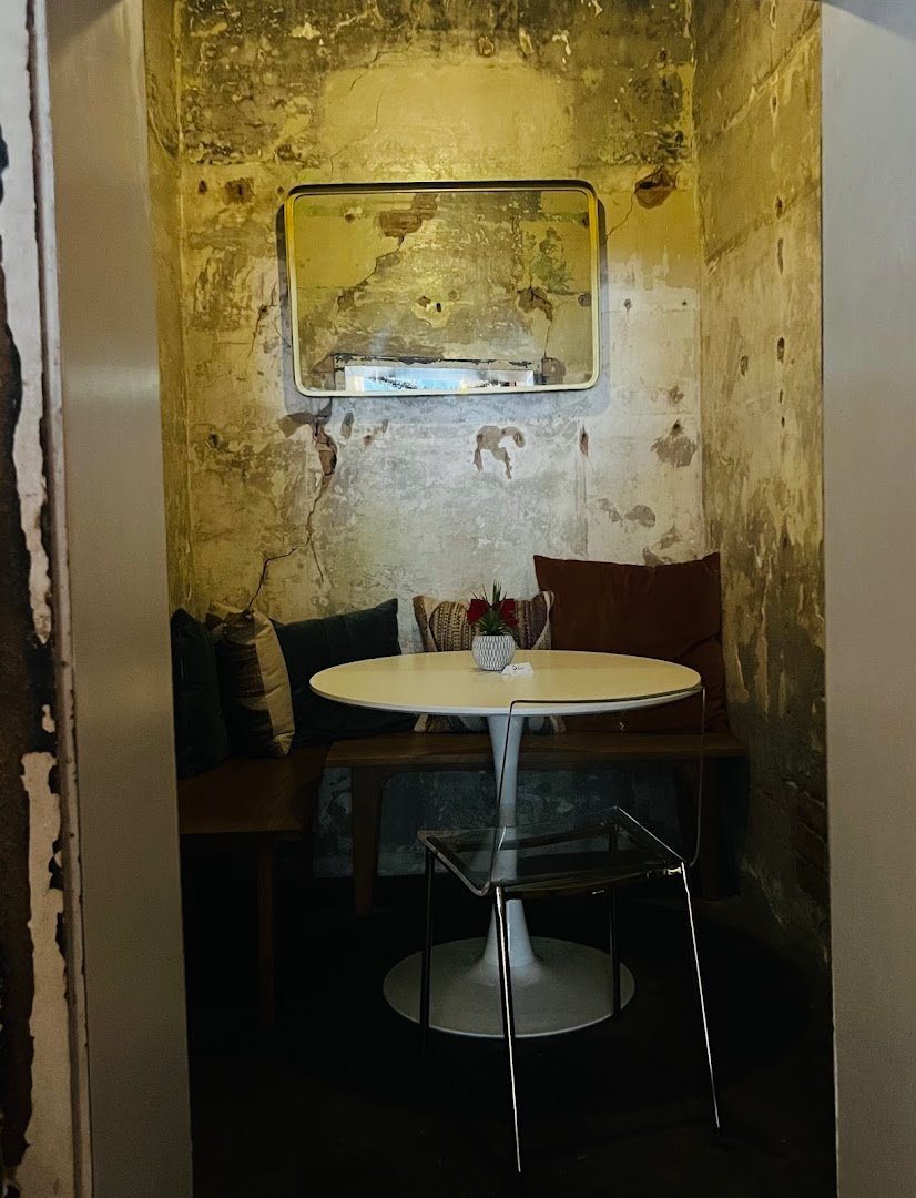 Interior of Café Bon Ami, specialty coffee shop in New Orleans