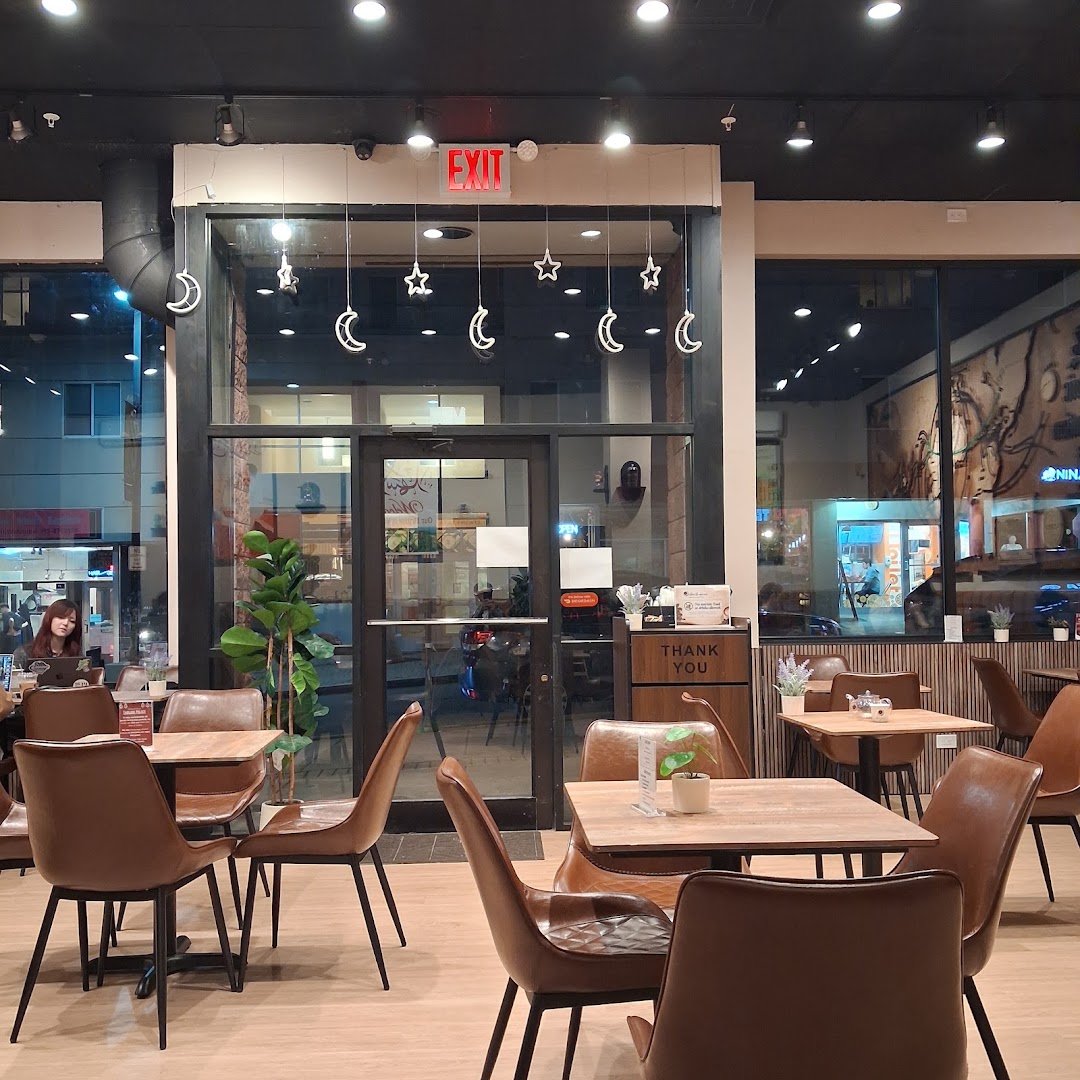 Interior of Qahwah House Coffee - Ithaca, specialty coffee shop in Ithaca