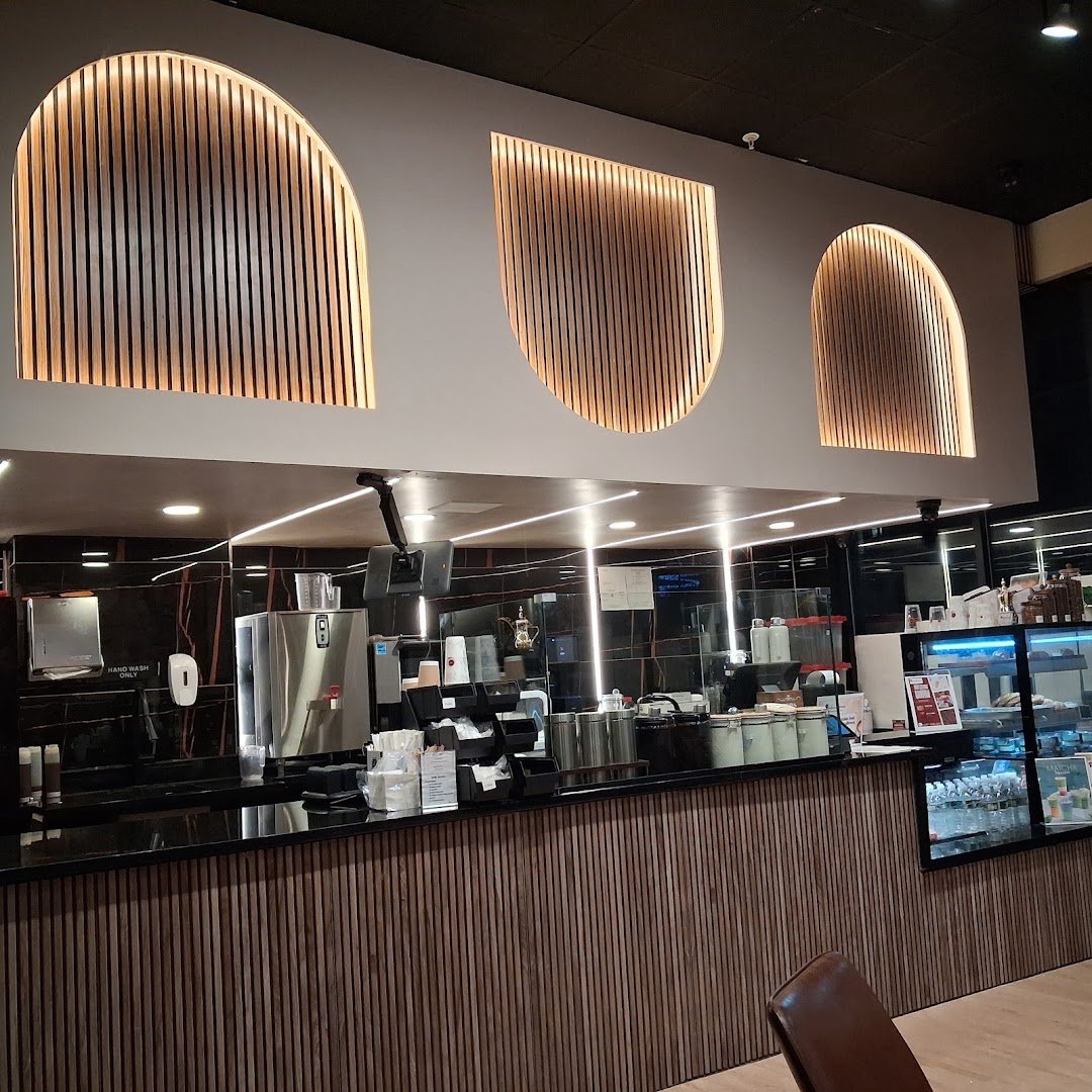 Interior of Qahwah House Coffee - Ithaca, specialty coffee shop in Ithaca
