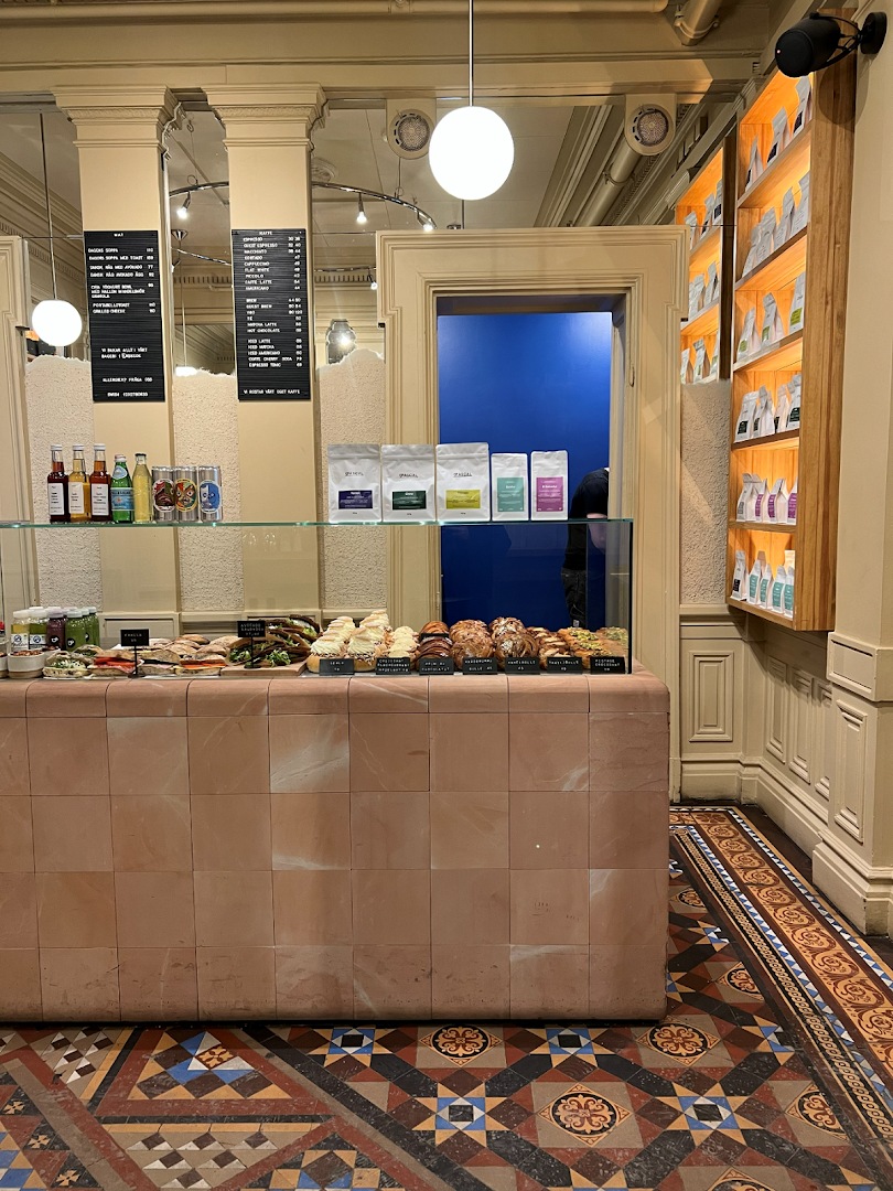 Interior of Café Pascal - Östermalm, specialty coffee shop in Stockholm