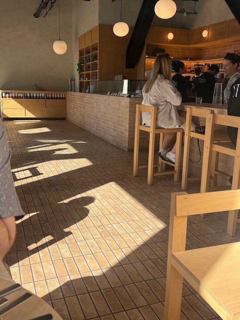 Interior of MIBO, specialty coffee shop in Auckland