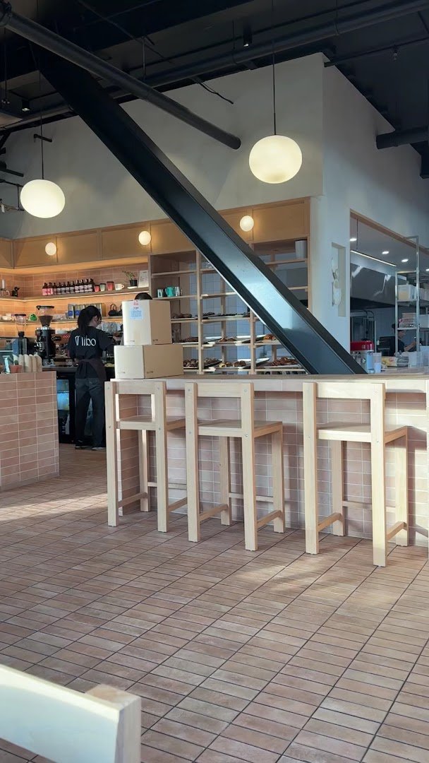 Interior of MIBO, specialty coffee shop in Auckland