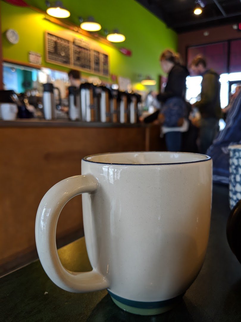Coffee at EVP Coffee Sequoya, specialty coffee shop in Madison
