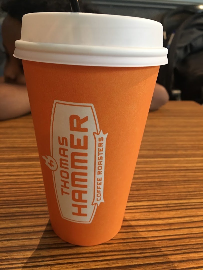 Coffee at Thomas Hammer Coffee Roasters, specialty coffee shop in Spokane