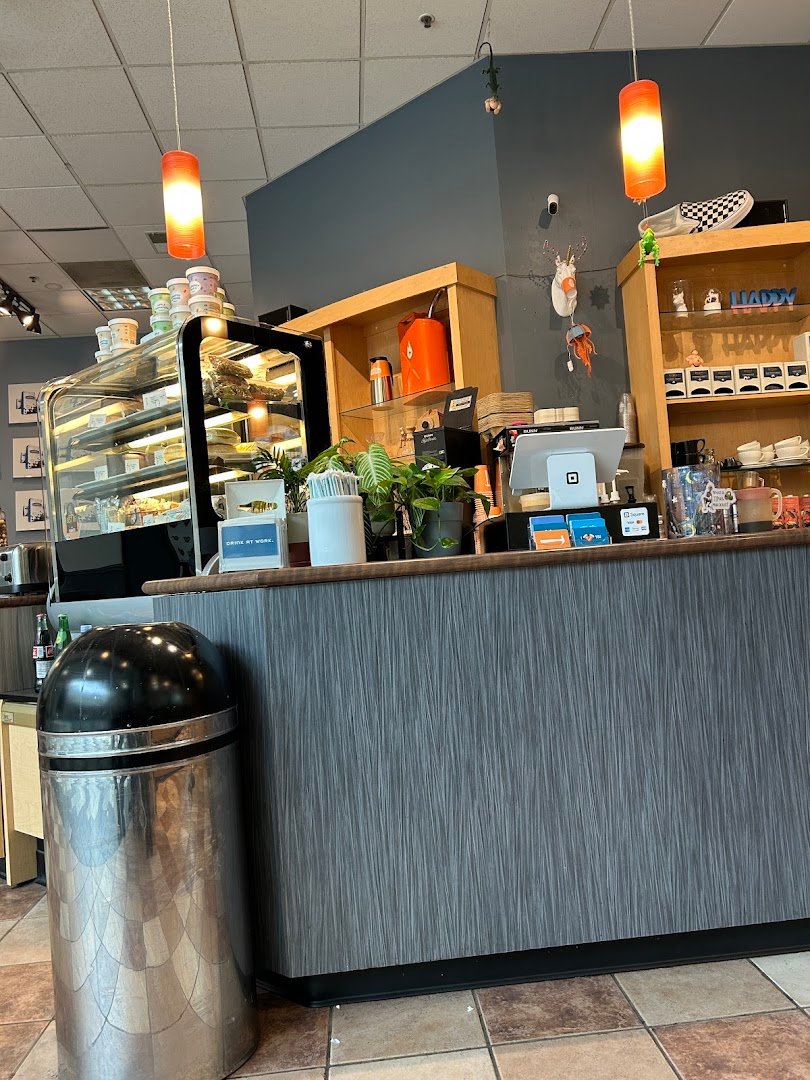 Interior of Thomas Hammer Coffee Roasters, specialty coffee shop in Spokane
