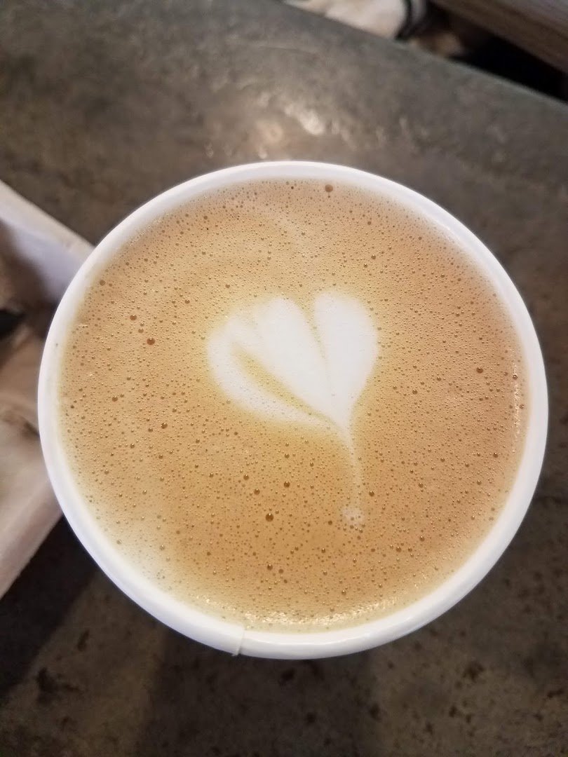 Coffee at Kahwa Coffee, specialty coffee shop in Tampa-St. Petersburg