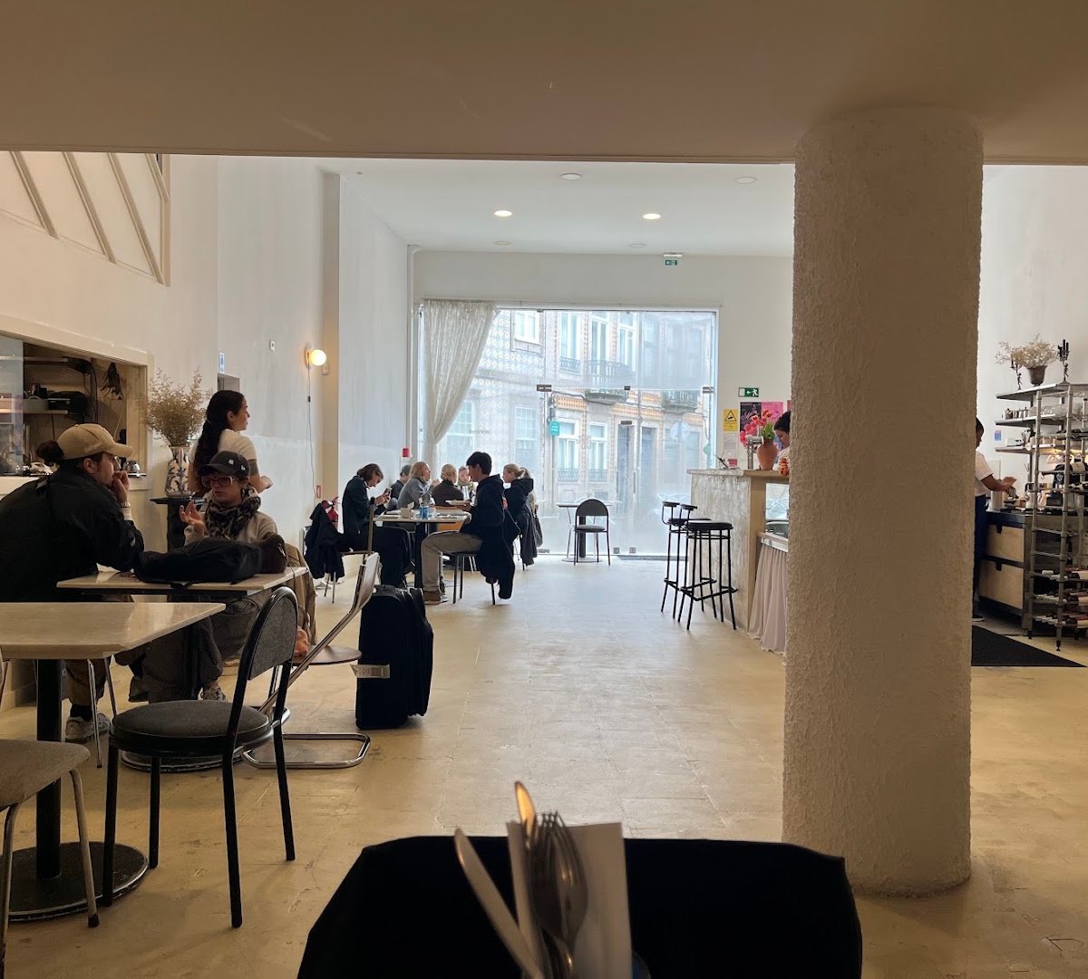 Interior of A Certain café, specialty coffee shop in Porto