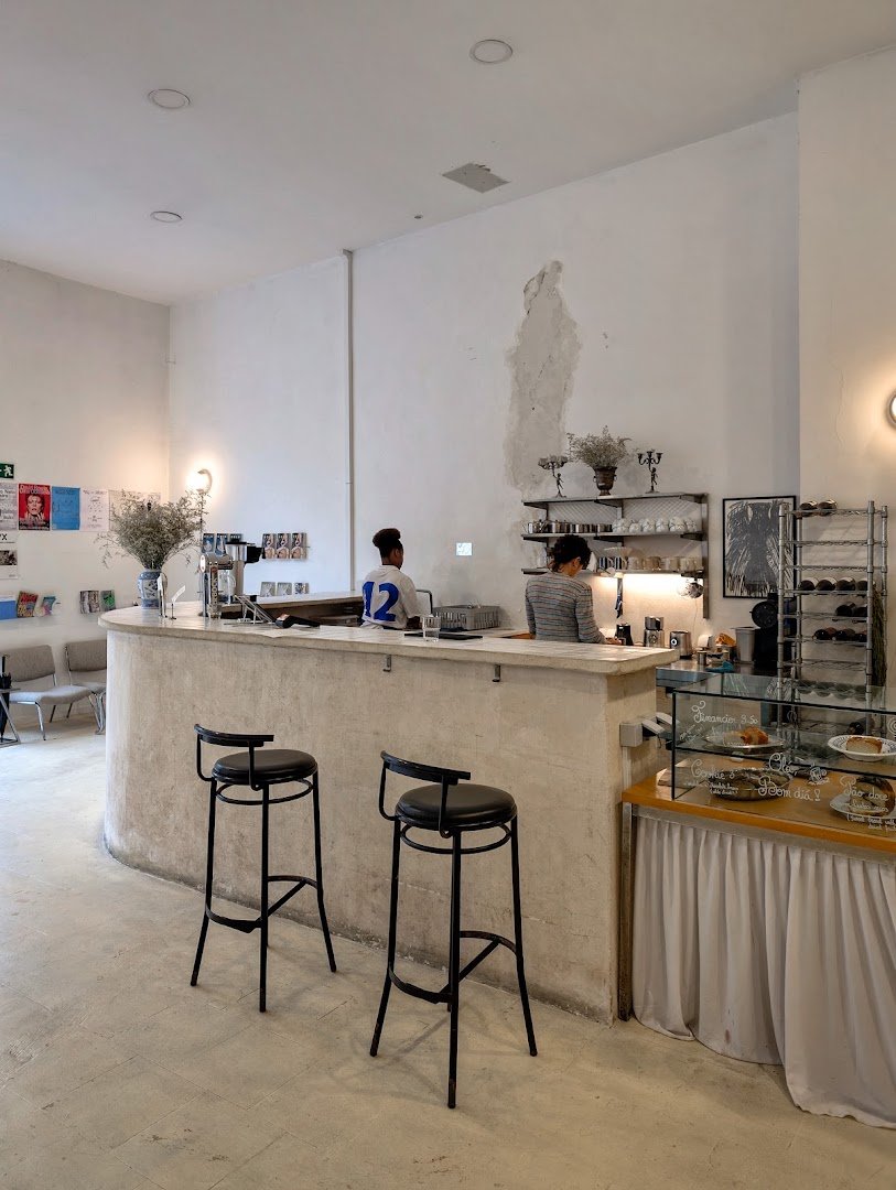Interior of A Certain café, specialty coffee shop in Porto
