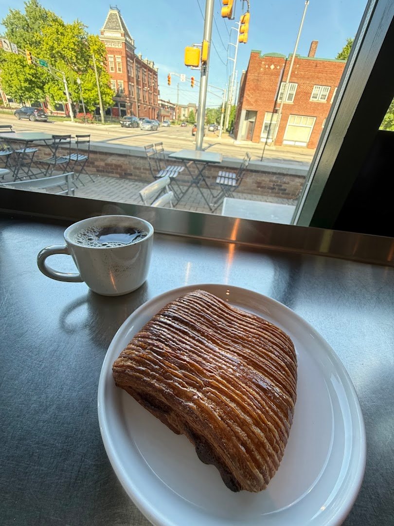 Coffee at Leviathan Bakehouse, specialty coffee shop in Indianapolis