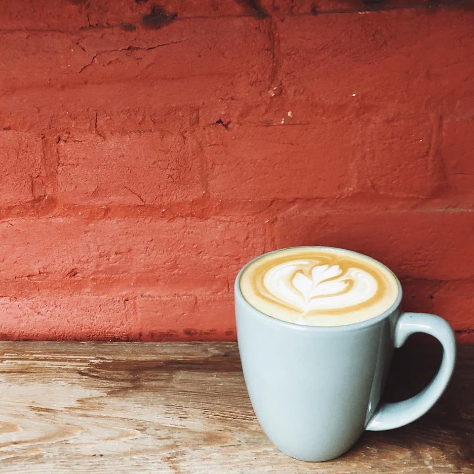 Coffee at Griddle & Grind Cafe, specialty coffee shop in Lancaster