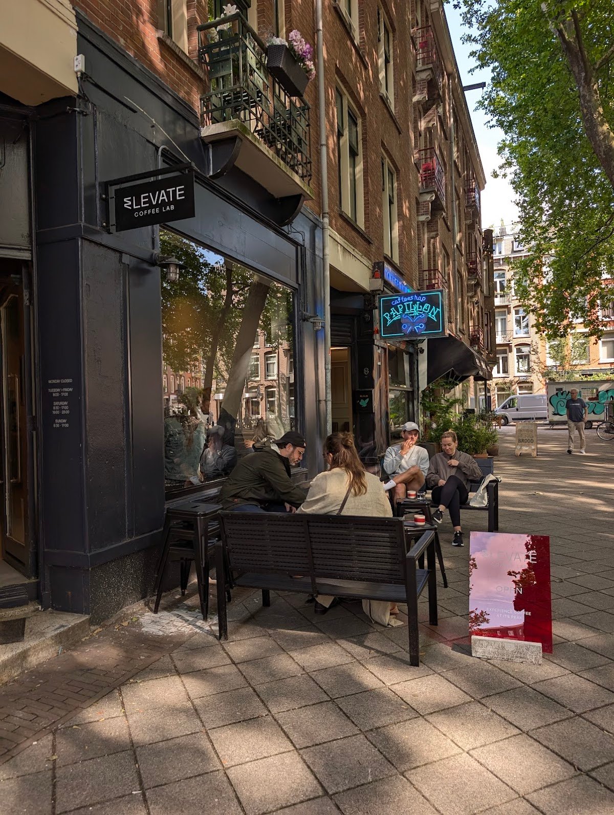 Elevate Coffee Lab specialty coffee shop in Amsterdam - photo 2