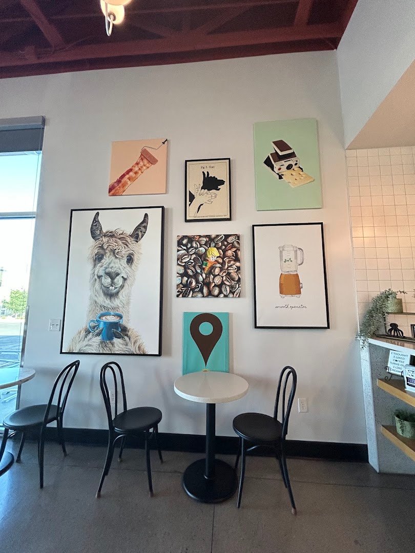 Interior of Founders Coffee, specialty coffee shop in Las Vegas