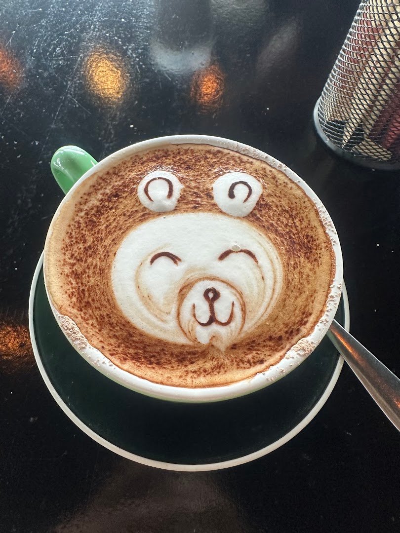 Coffee at The Peppermill Cafe, specialty coffee shop in Wellington