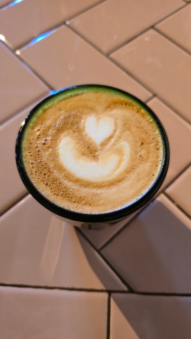 Coffee at Camellia Coffee Roasters, specialty coffee shop in Sacramento