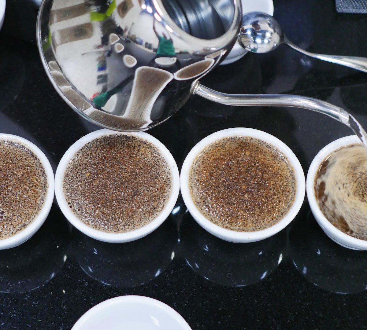 Coffee at Per'La Coffee, specialty coffee shop in Miami