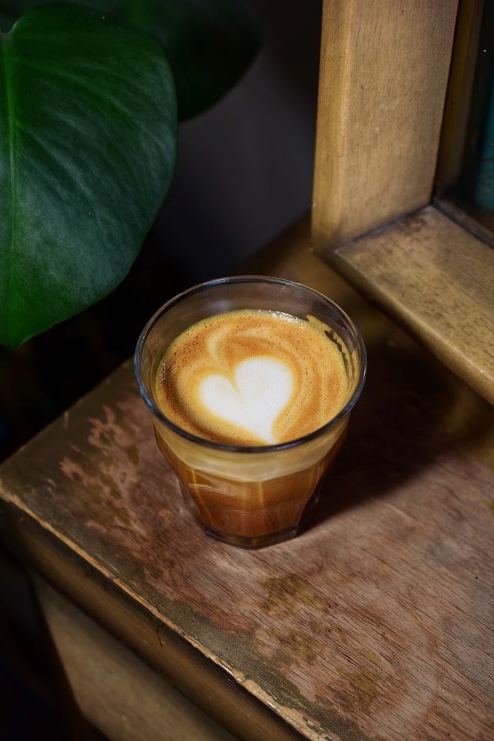 Coffee at Rabble Coffee, specialty coffee shop in Indianapolis