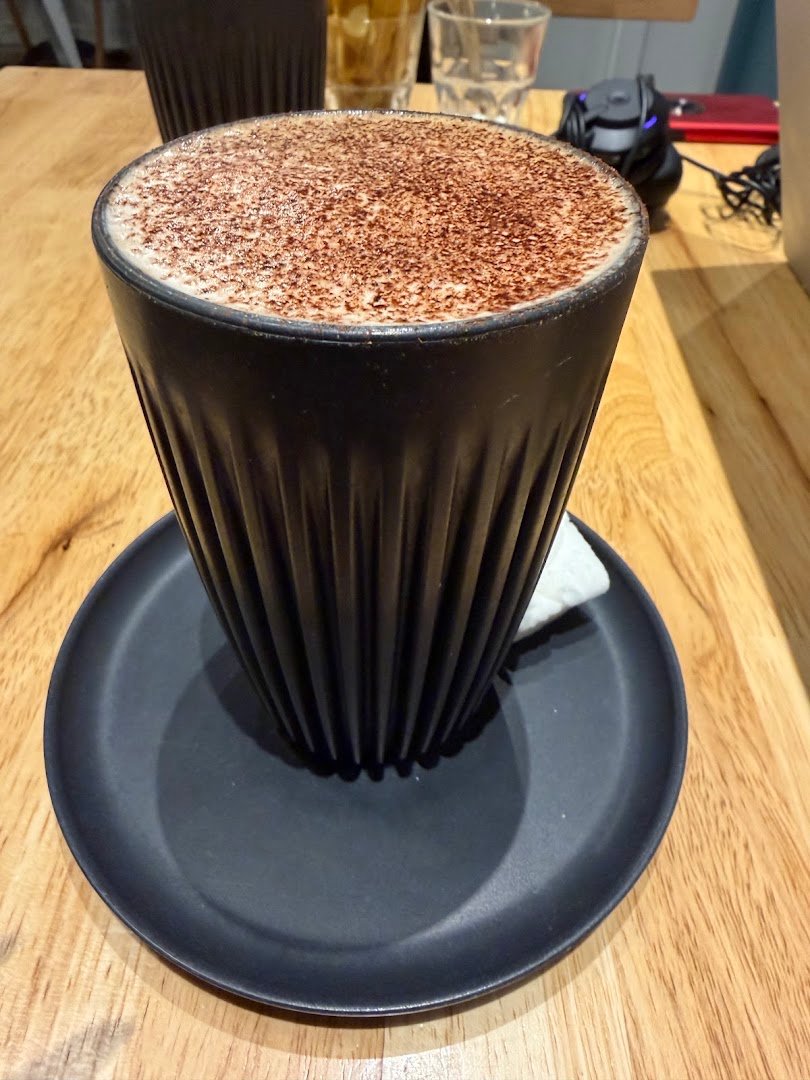 Coffee at Machete Coffee, specialty coffee shop in Wellington