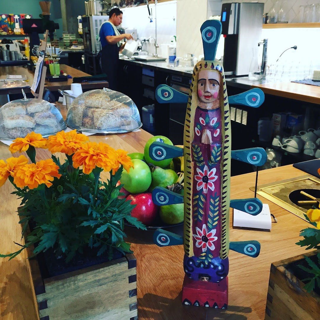 Interior of Machete Coffee, specialty coffee shop in Wellington