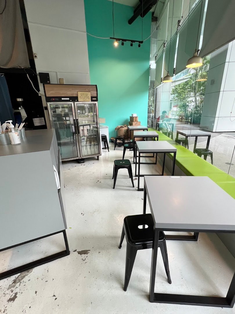 Interior of Little Big Coffee Roasters, specialty coffee shop in Singapore