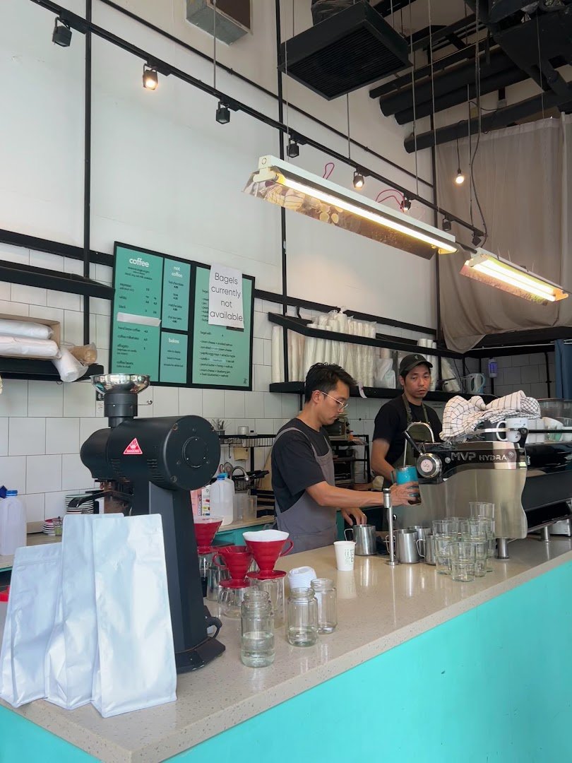 Interior of Little Big Coffee Roasters, specialty coffee shop in Singapore
