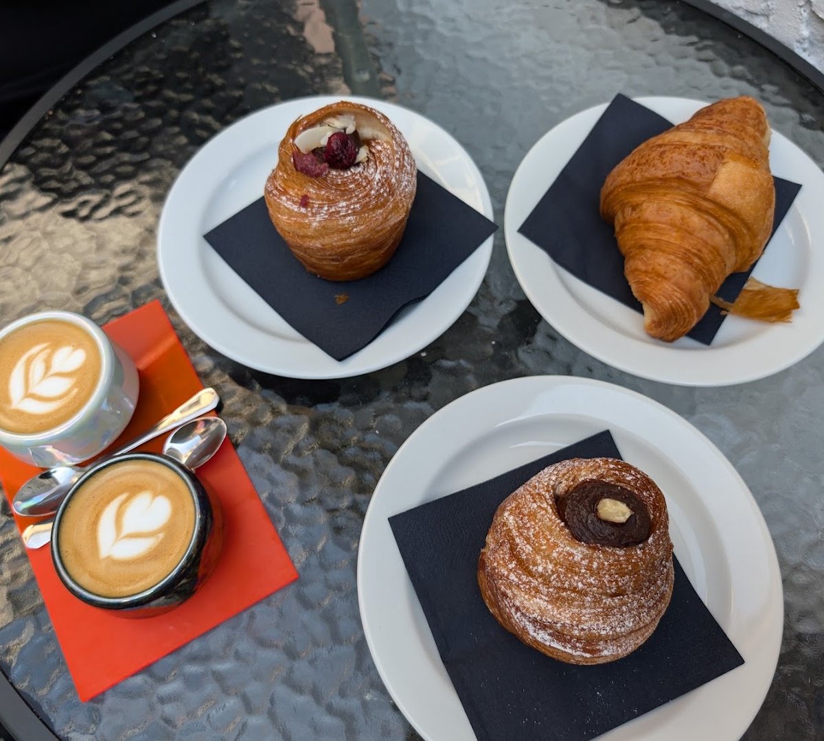 Coffee at Acid Coffee, specialty coffee shop in Prague