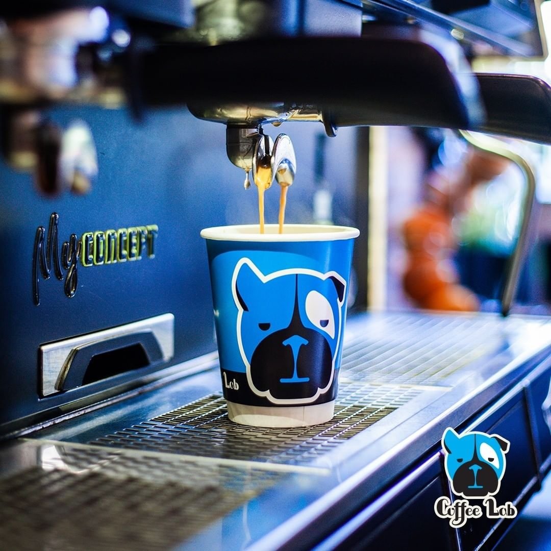 Coffee at Coffee Lab Katechaki, specialty coffee shop in Athens