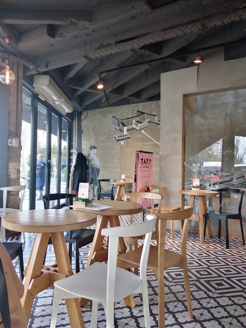 Interior of Kafeterija Fontana, specialty coffee shop in Belgrade
