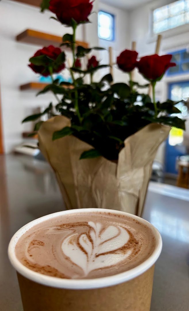 Coffee at Hey! Café, specialty coffee shop in New Orleans