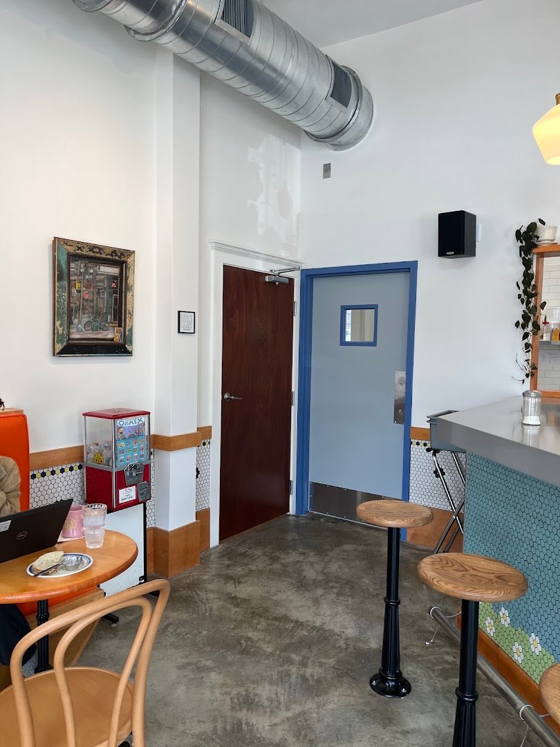 Interior of Hey! Café, specialty coffee shop in New Orleans