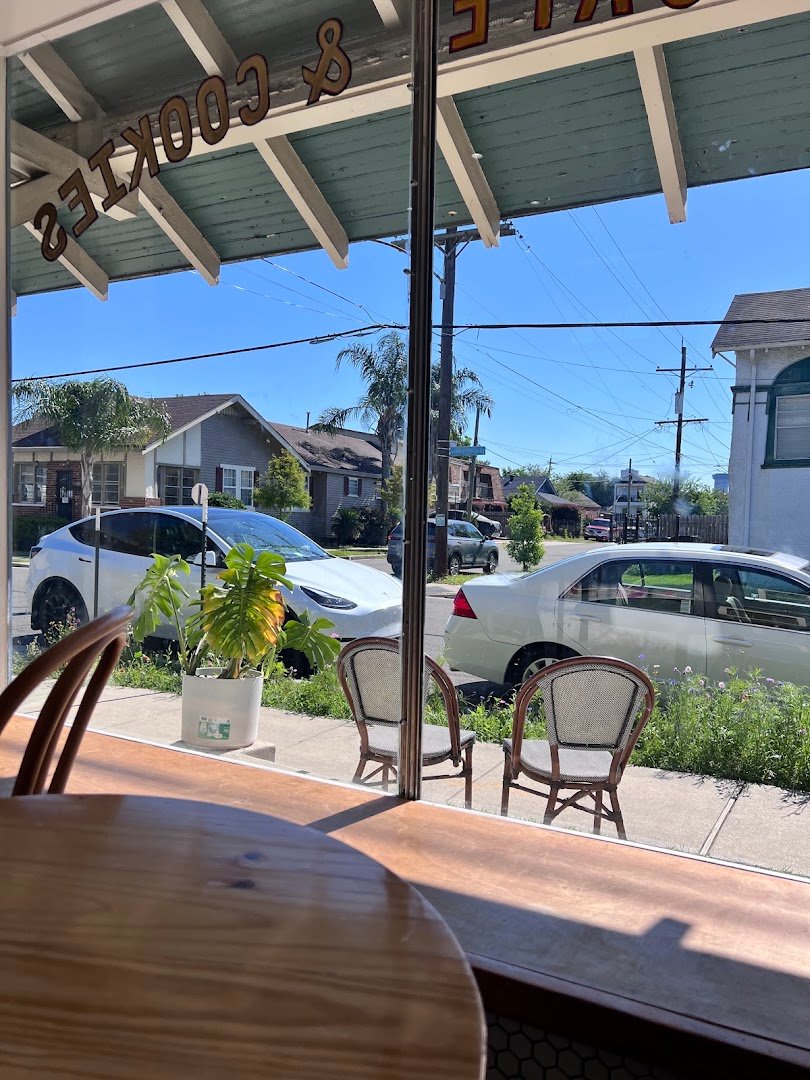 Interior of Hey! Café, specialty coffee shop in New Orleans