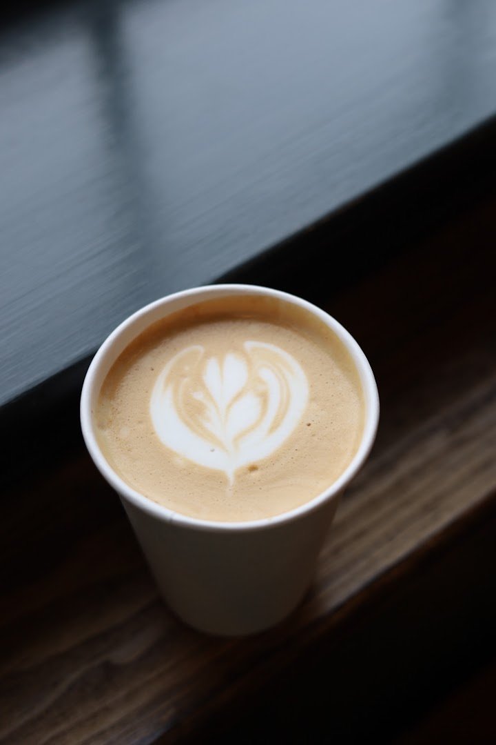 Coffee at Wittness Coffeehouse, specialty coffee shop in Lancaster