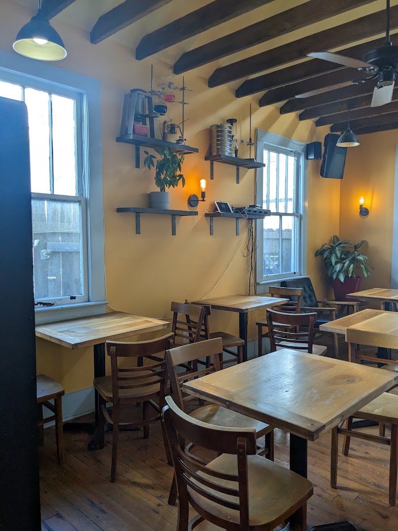 Interior of Coffee Science, specialty coffee shop in New Orleans