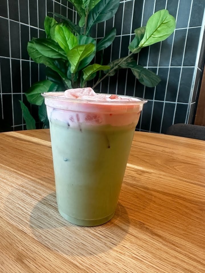Coffee at New Here Coffee, specialty coffee shop in Madison