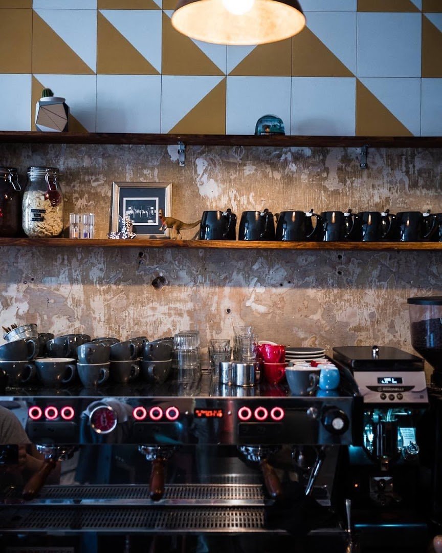 Interior of Artisan Roast Broughton street, specialty coffee shop in Edinburgh
