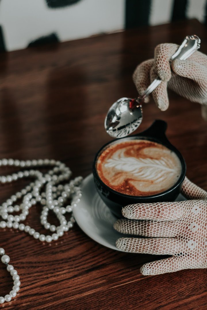 Coffee at Brewella's, specialty coffee shop in Cleveland