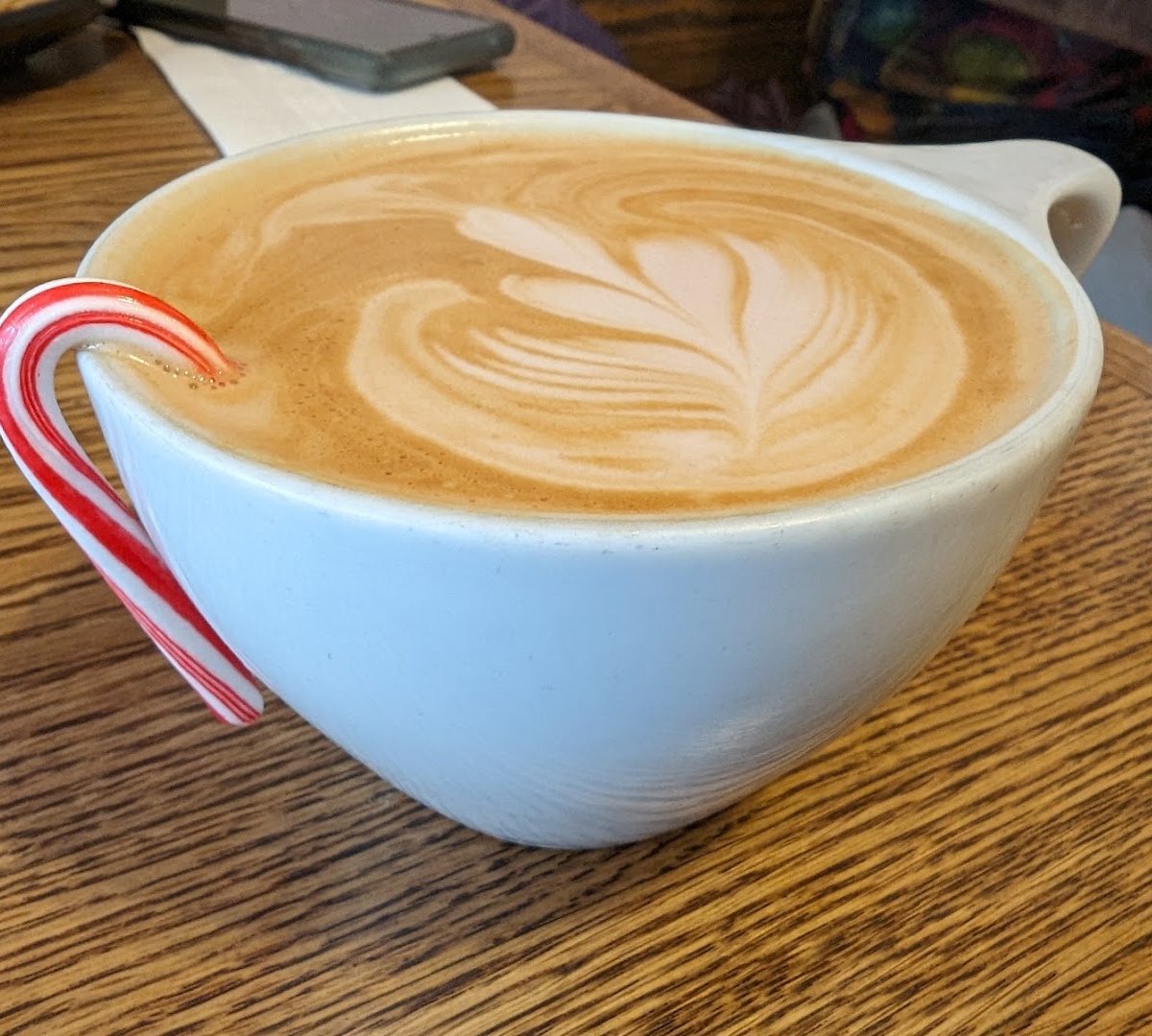 Coffee at Brewella's, specialty coffee shop in Cleveland