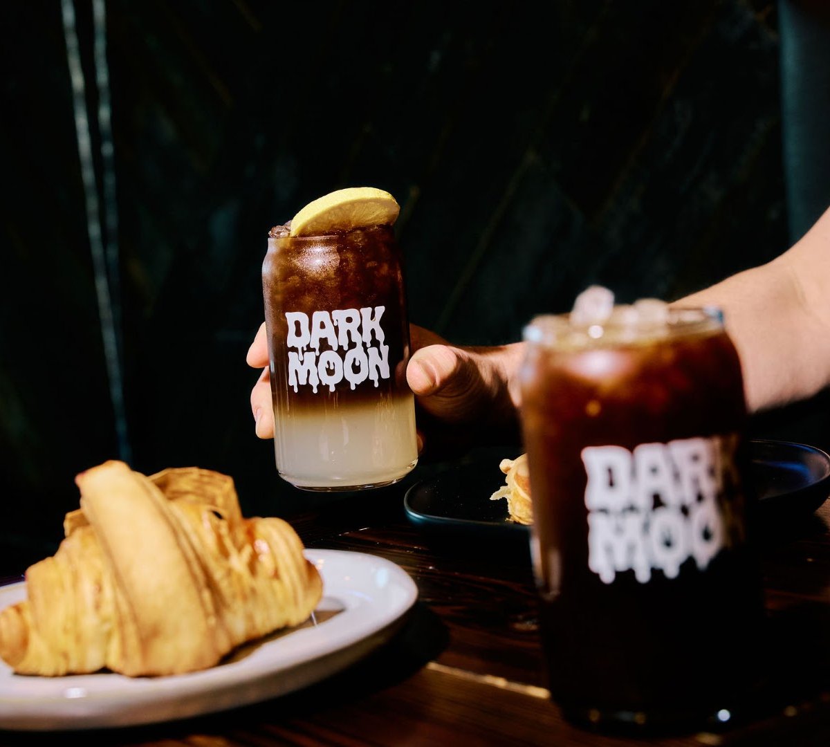 Coffee at Dark Moon Coffee Roasters, specialty coffee shop in Las Vegas