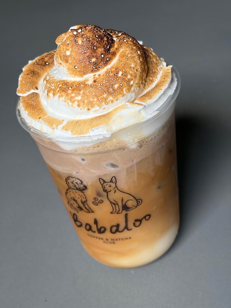 Coffee at Babaloo Coffee Club, specialty coffee shop in Charlotte