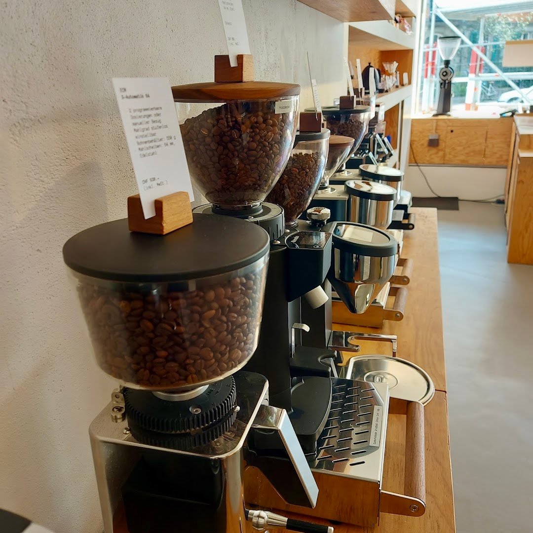 Interior of KaffeeWerkStadt, specialty coffee shop in Zurich