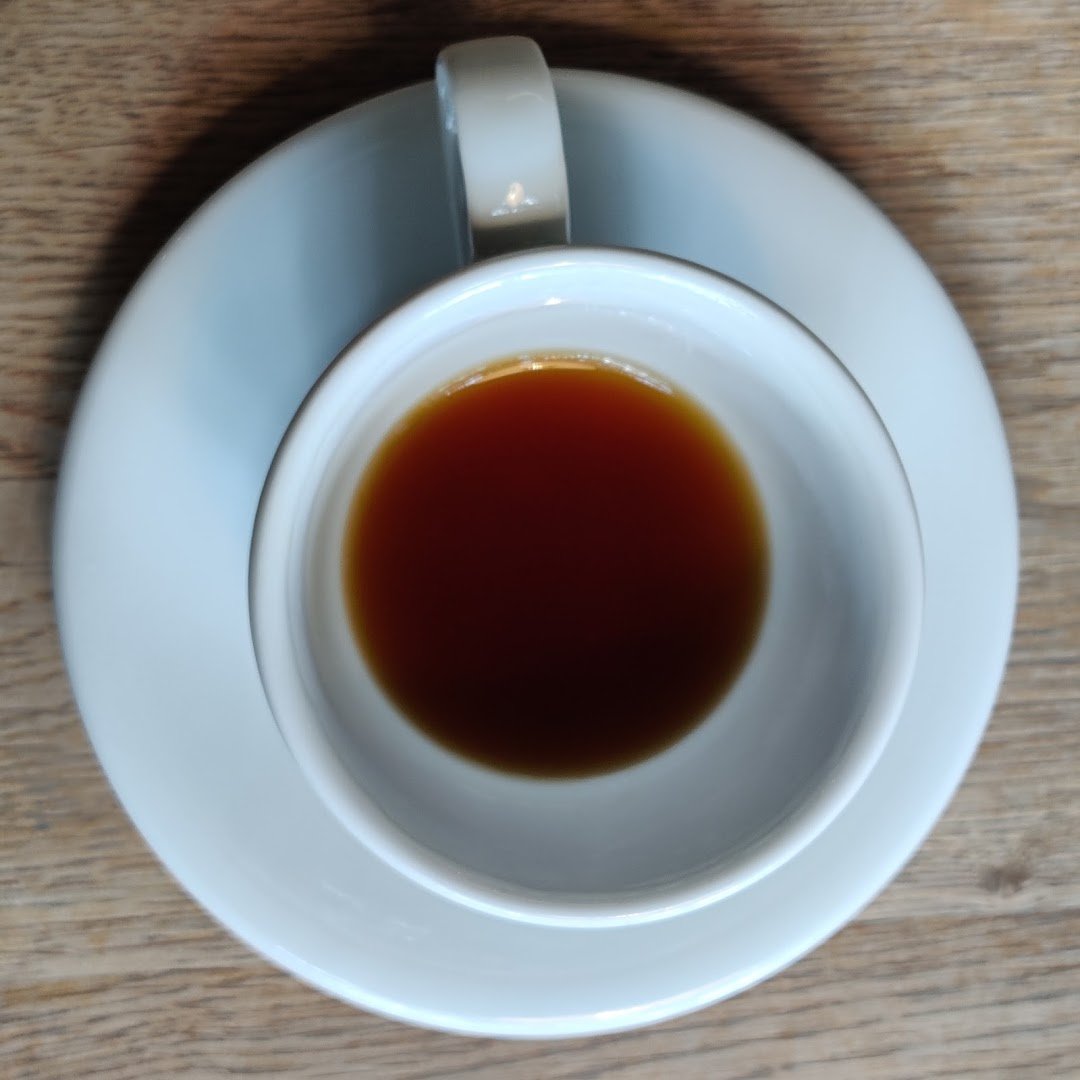 Coffee at doubleshot, specialty coffee shop in Prague