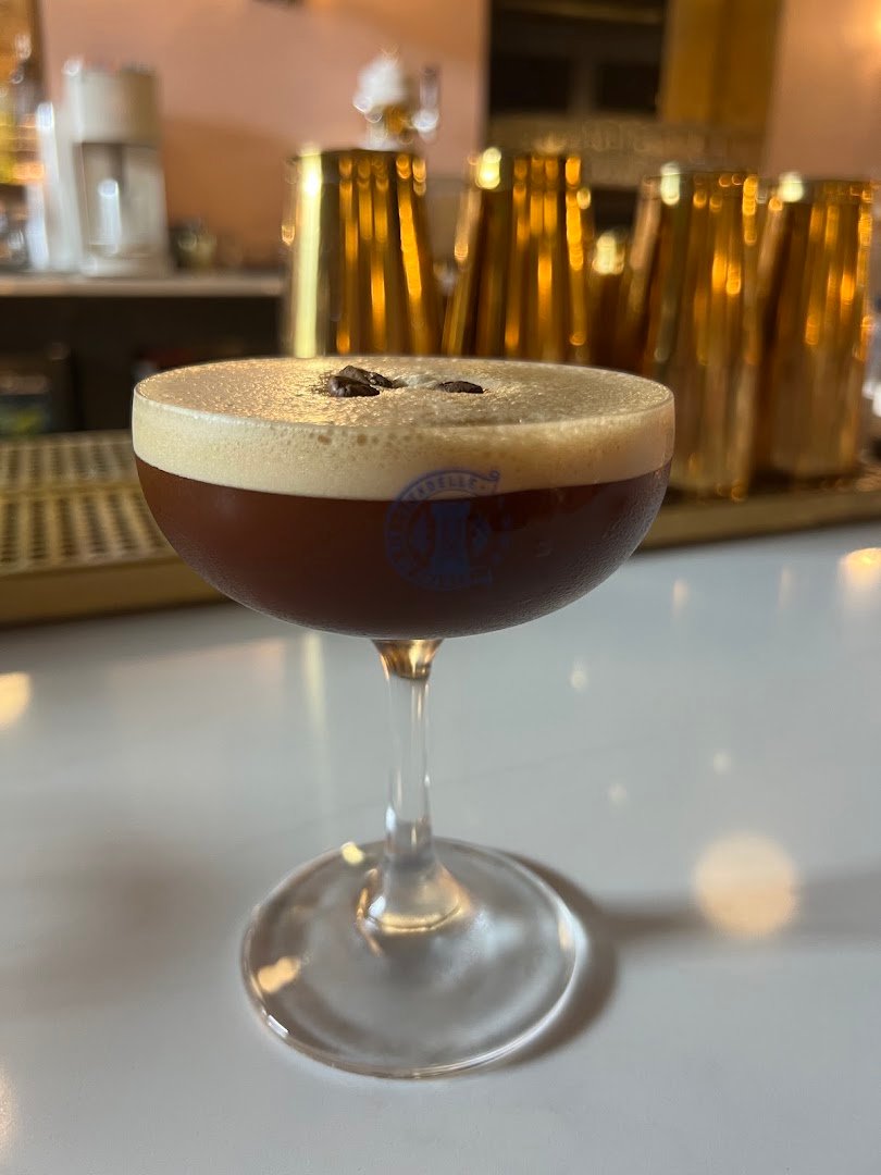 Coffee at Almost Famous, specialty coffee shop in Indianapolis