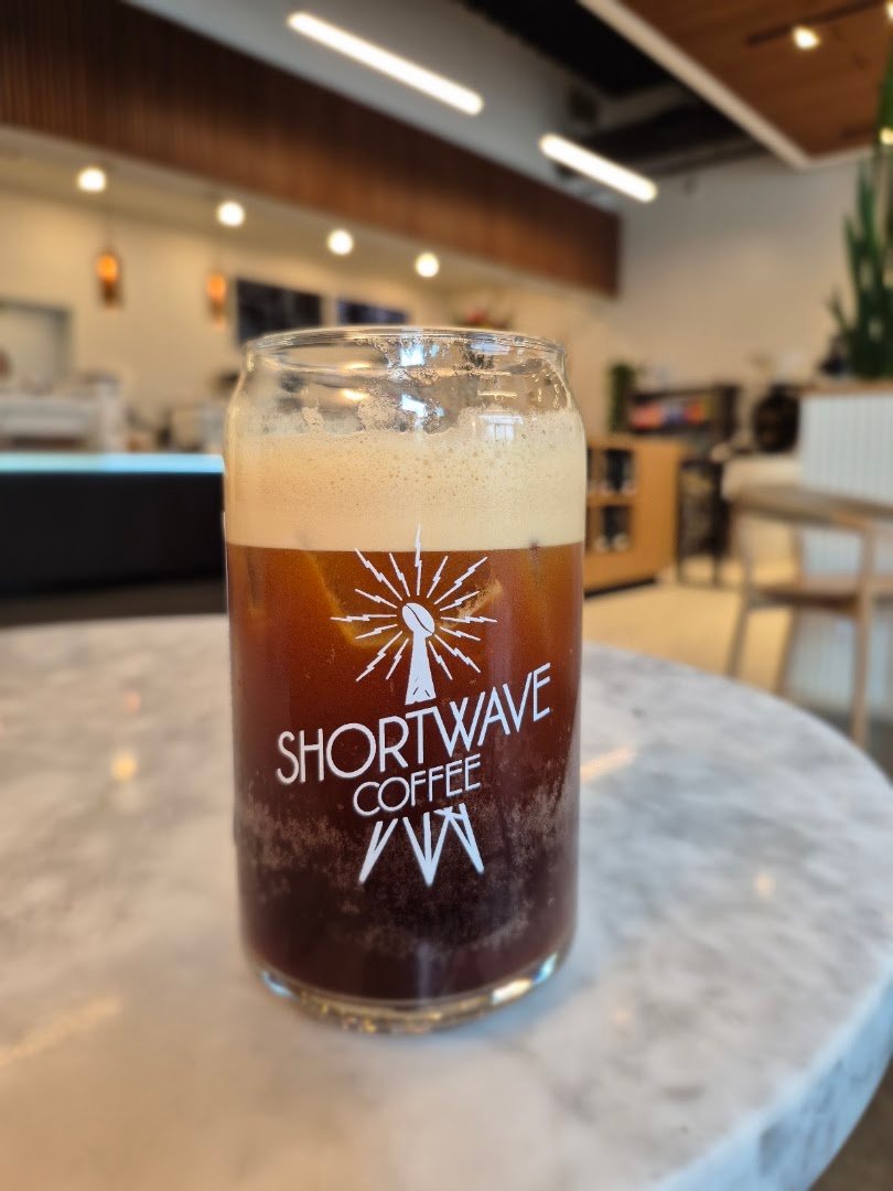 Coffee at Shortwave Coffee, specialty coffee shop in Tampa-St. Petersburg