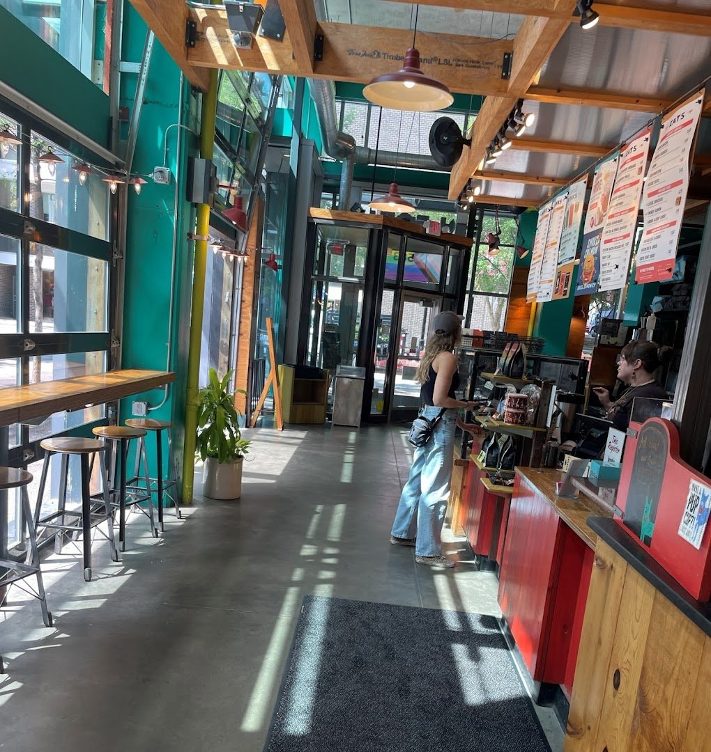 Interior of Colectivo Coffee State St., specialty coffee shop in Madison