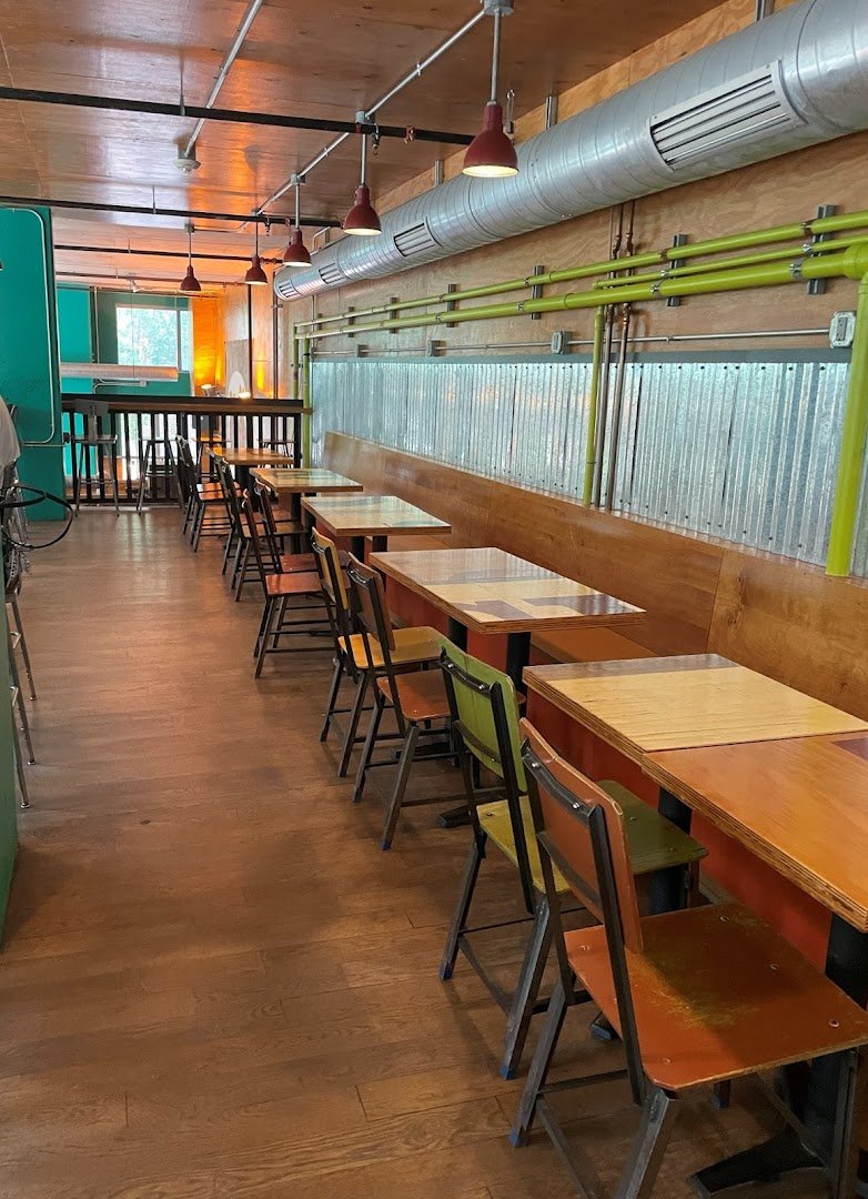 Interior of Colectivo Coffee State St., specialty coffee shop in Madison