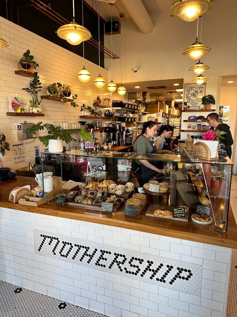 Interior of Mothership Coffee Roasters, specialty coffee shop in Las Vegas