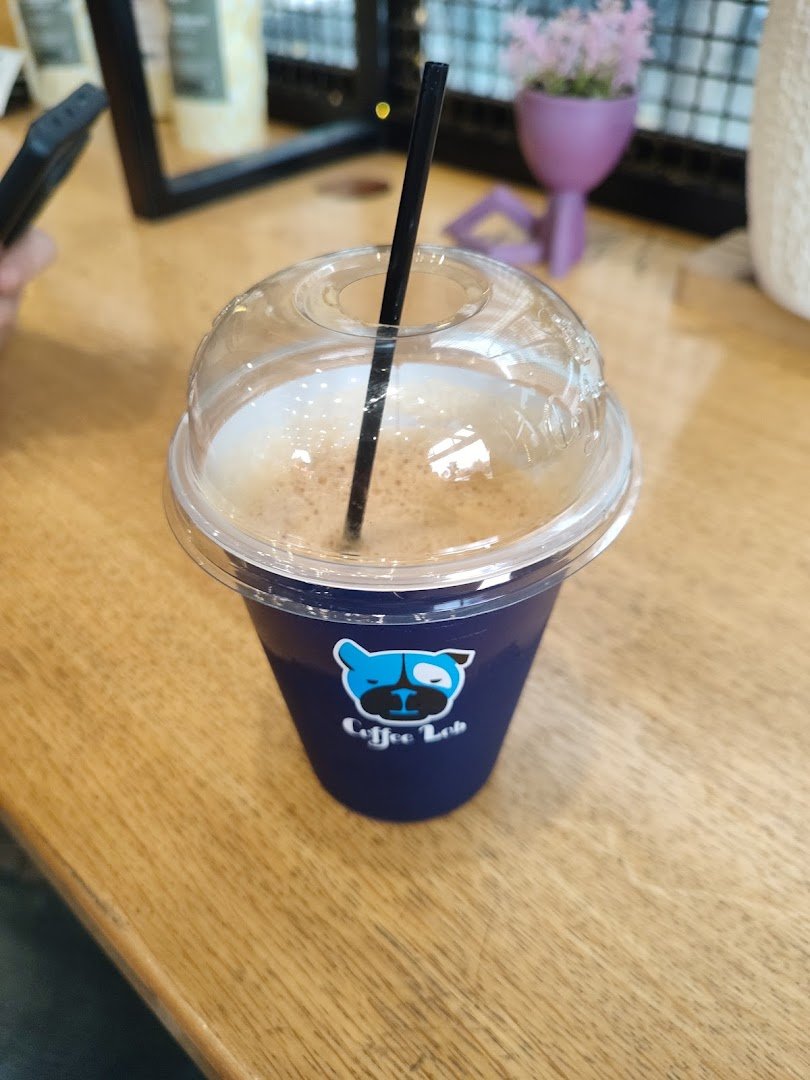 Coffee at Coffee Lab Museum, specialty coffee shop in Athens