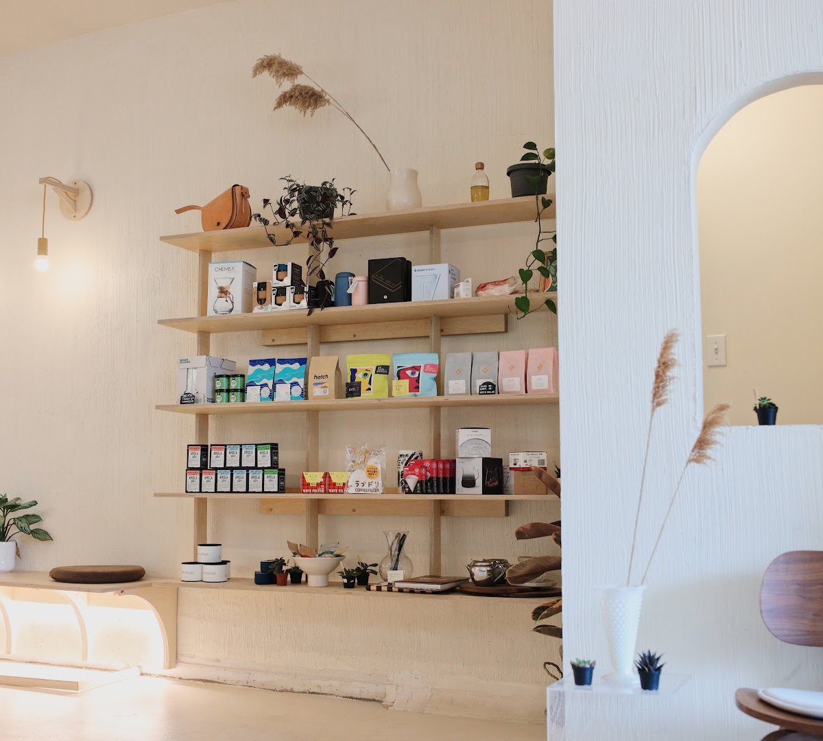 Interior of Carbonic Coffee (Baldwin), specialty coffee shop in Toronto