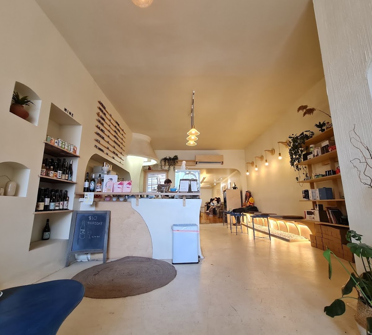 Interior of Carbonic Coffee (Baldwin), specialty coffee shop in Toronto